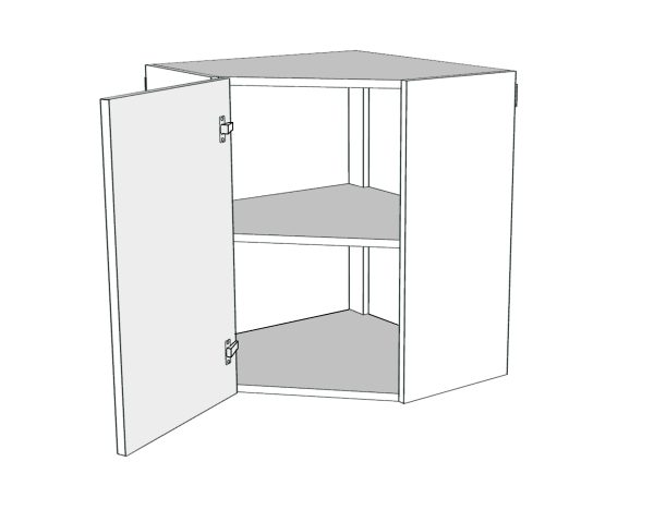 Meuble haut H: 72 cm (Angle)