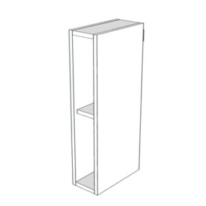 Meuble haut H: 72 cm (Ouvert)